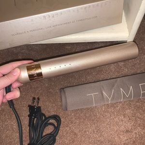 TYME Titanium Hair Curling and Flat Iron